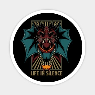 Life In Silence Magnet